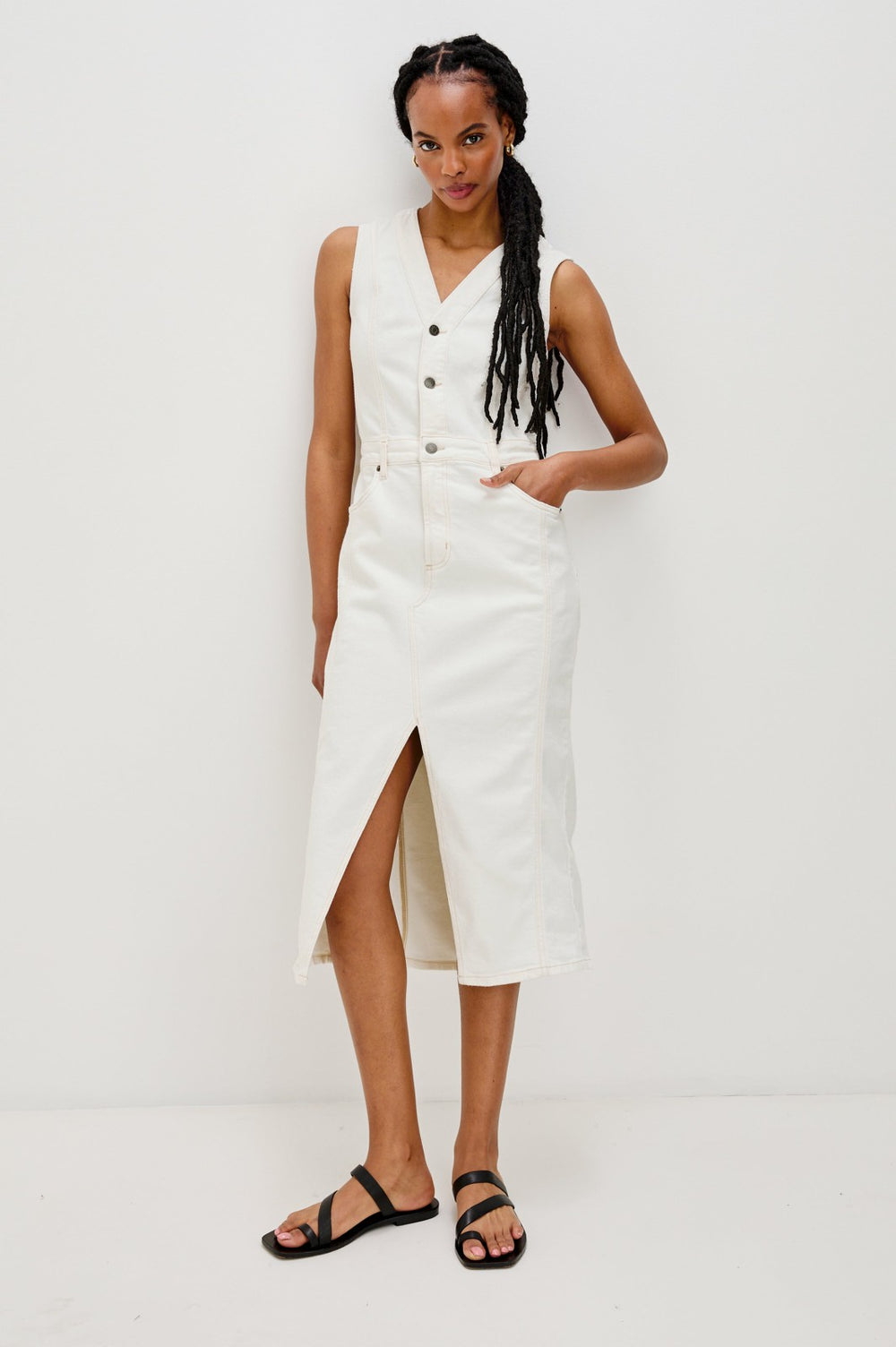 WESTWOOD DRESS - VINTAGE ECRU| Rails on sale