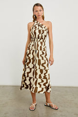 INDIA DRESS - COPPER NOTO| Rails outlet