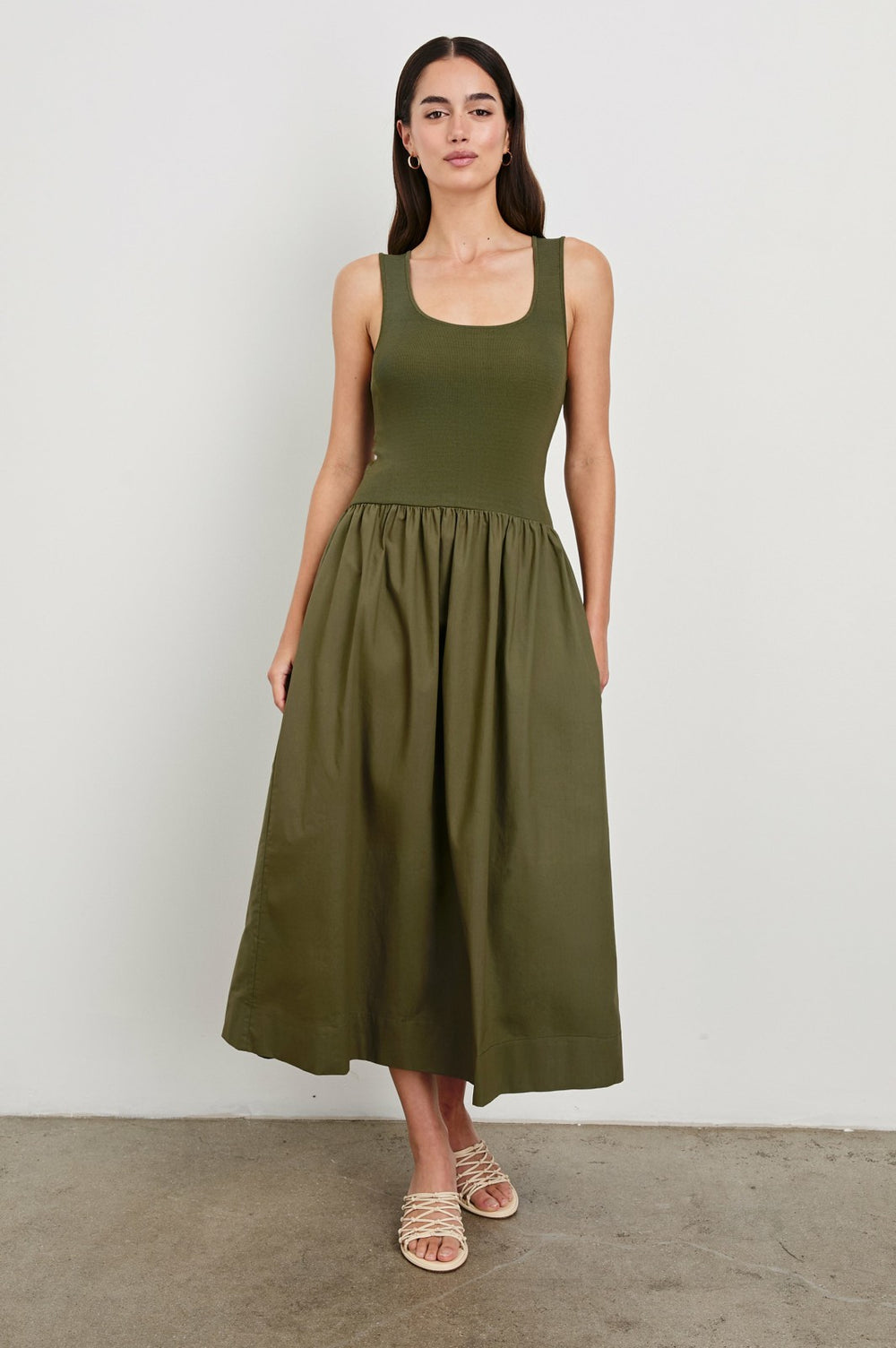 DIA DRESS - OLIVE| Rails on sale