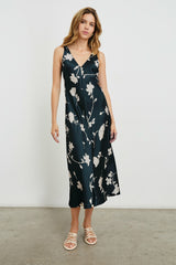 CAMELLIA DRESS - MIDNIGHT ROSES| Rails for sale