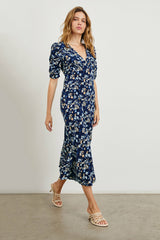 ZARIAH DRESS - NAVY FLORA| Rails discount