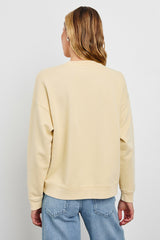 THE VARSITY SWEATSHIRT - LOS ANGELES GOLD GLITTER| Rails US