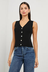 ROSA VEST - BLACK| Rails sale