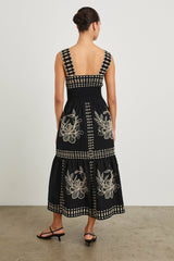 FAWN DRESS - BLACK TAN EMBROIDERY| Rails for sale
