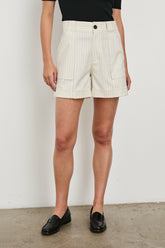 MARYAM SHORT - BIRCH PINSTRIPE| Rails near me
