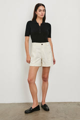 MARYAM SHORT - BIRCH PINSTRIPE| Rails near me