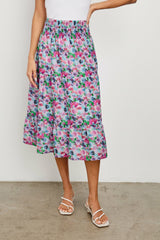 EDINA SKIRT - SPRING MEADOW| Rails outlet