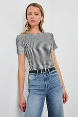 BRITTY TOP - BLACK GINGHAM| Rails outlet