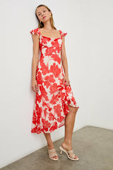 MARIGOLD DRESS - SCARLET HIBISCUS| Rails near me