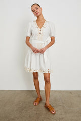 TULIP DRESS - WHITE| Rails on sale