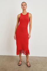 NIA DRESS - CHERRY| Rails near me