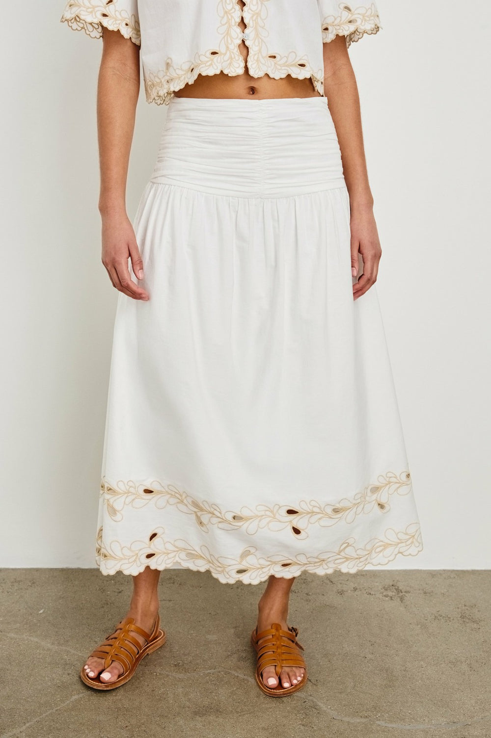 SOL SKIRT - WHITE| Rails US