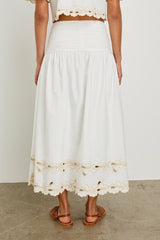 SOL SKIRT - WHITE| Rails US