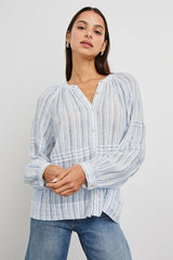 FRANCES TOP - SONOMA STRIPE| Rails sale