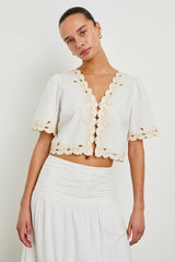 CATALUNA TOP - WHITE| Rails on sale