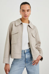 CHEYENNE JACKET - OATMEAL| Rails outlet