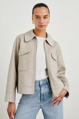 CHEYENNE JACKET - OATMEAL| Rails outlet
