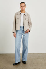 CHEYENNE JACKET - OATMEAL| Rails outlet