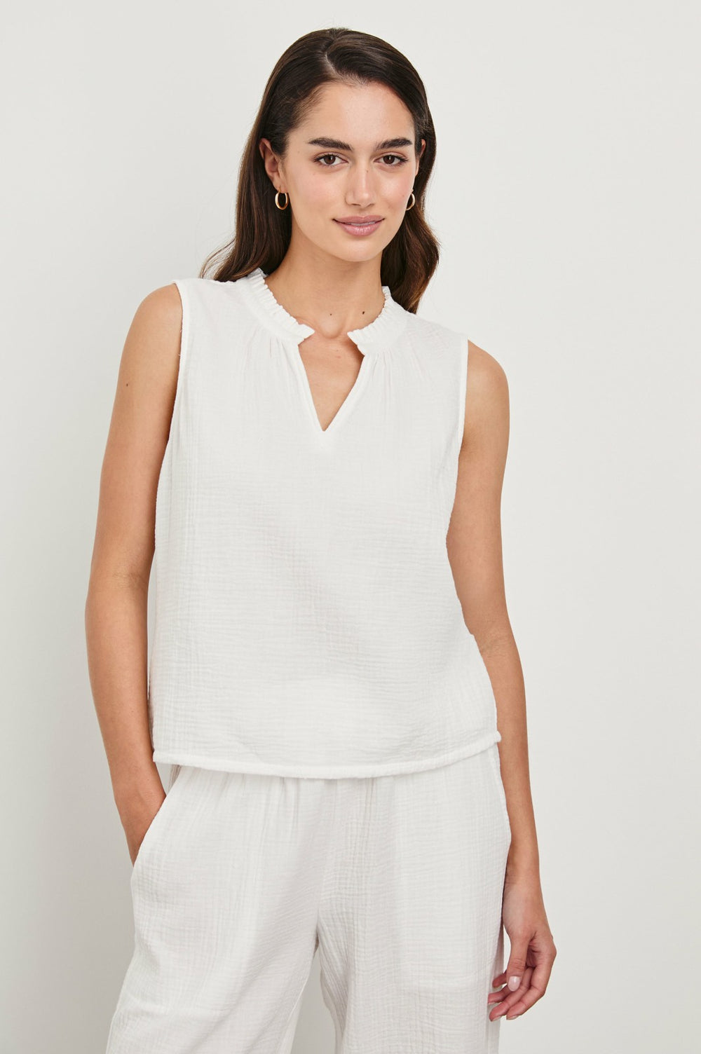 CHRISTY TOP - WHITE| Rails discount