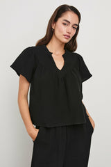 SAYER SHIRT - BLACK| Rails outlet