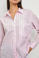 ELSA SHIRT - CHERRY BLOSSOM STRIPE| Rails sale