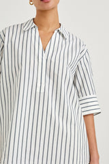 JUDA TOP - CHALK SLATE STRIPE| Rails near me