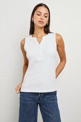 MAYLA TOP - WHITE| Rails on sale
