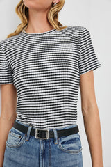 REMI BELT - BLACK SILVER| Rails US
