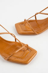 INTENTIONALLY BLANK ANCA HEEL - TOFFEE| Rails discount