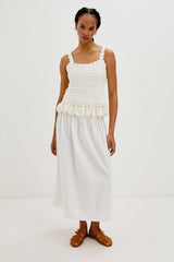 ALESSA SKIRT - WHITE| Rails US