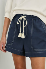 ASTRA SHORT - NAVY| Rails for sale
