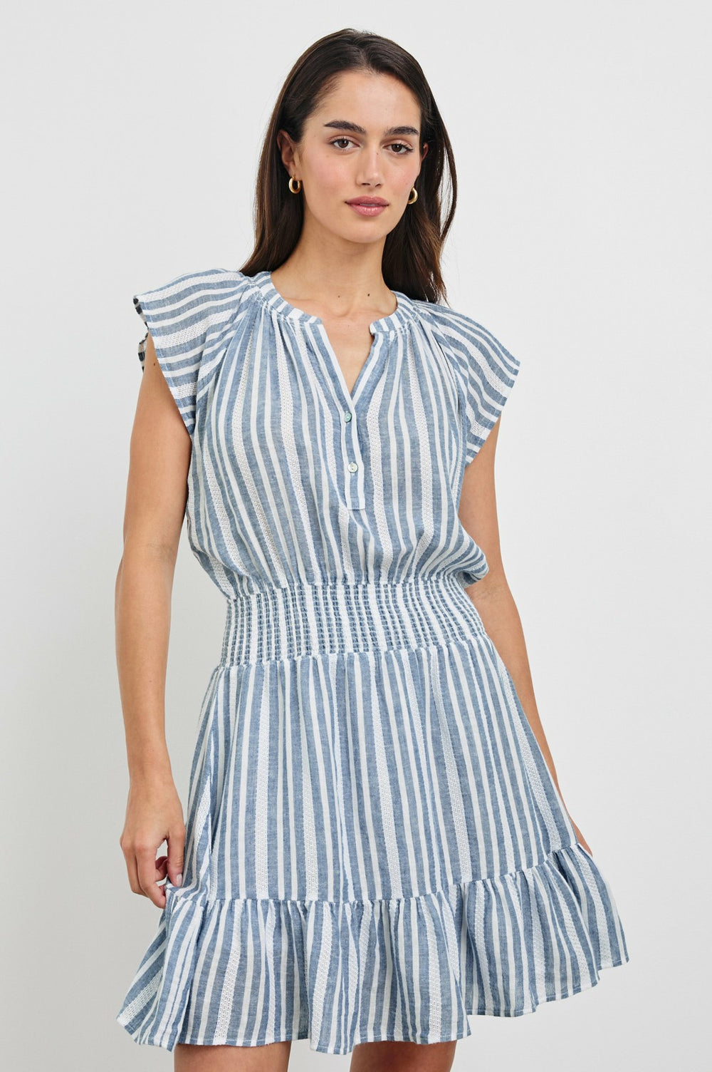 AUGUSTINE DRESS - JALISCO STRIPE| Rails online