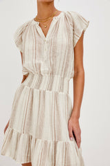 AUGUSTINE DRESS - REIMS STRIPE| Rails on sale