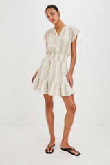 AUGUSTINE DRESS - REIMS STRIPE| Rails on sale