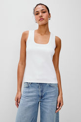 BOBBIE TOP - WHITE| Rails online