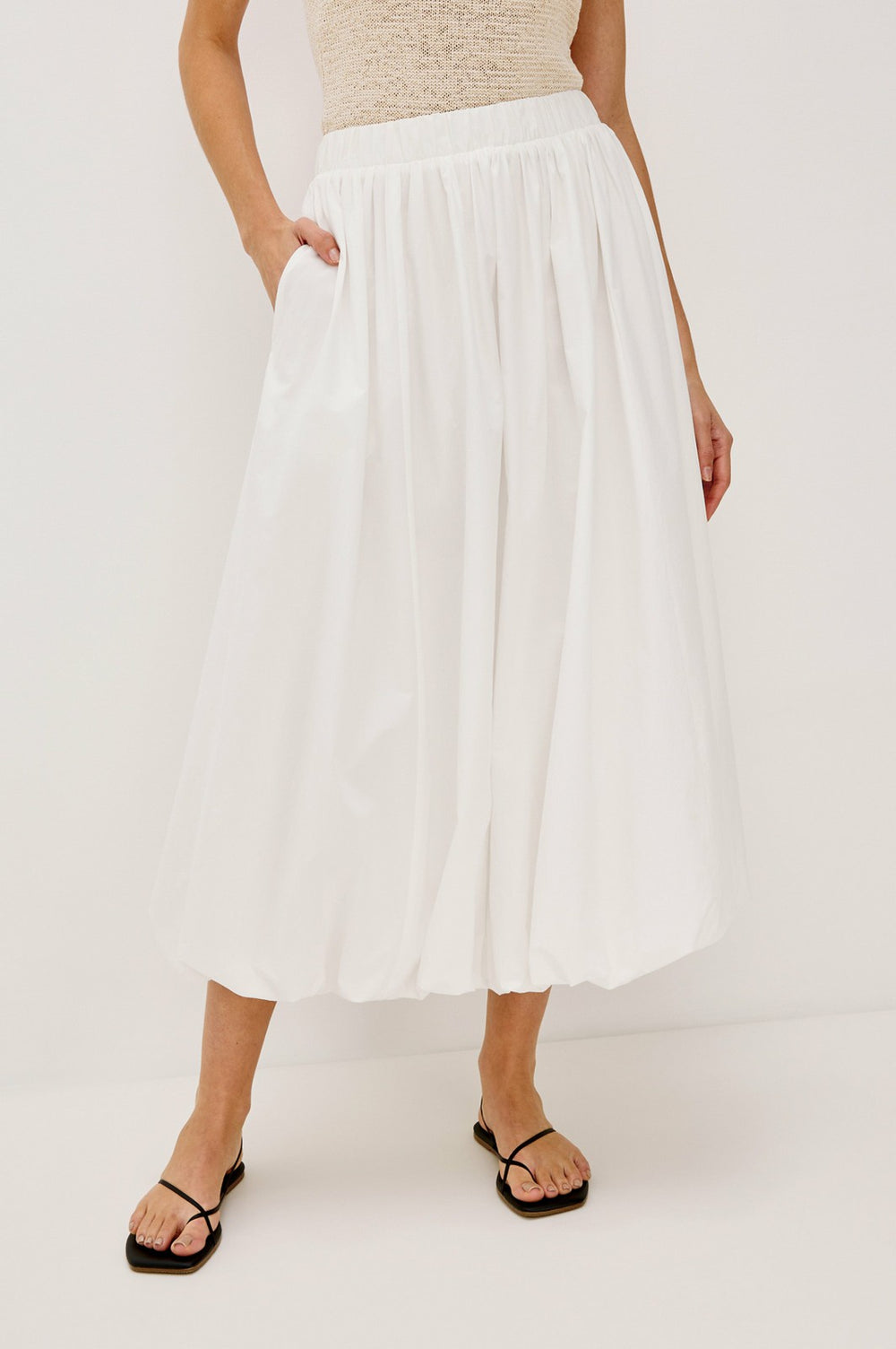 CALA SKIRT - WHITE| Rails discount