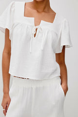 CASIE TOP - WHITE| Rails near me