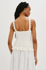 ESTEFANIA TOP - WHITE| Rails sale