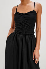 FISHER DRESS - BLACK| Rails sale