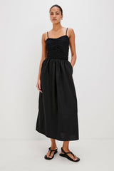 FISHER DRESS - BLACK| Rails sale