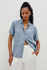 LEA TOP - CLOUD WASH| Rails on sale