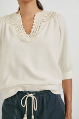 MARIPOSA TOP - IVORY| Rails discount