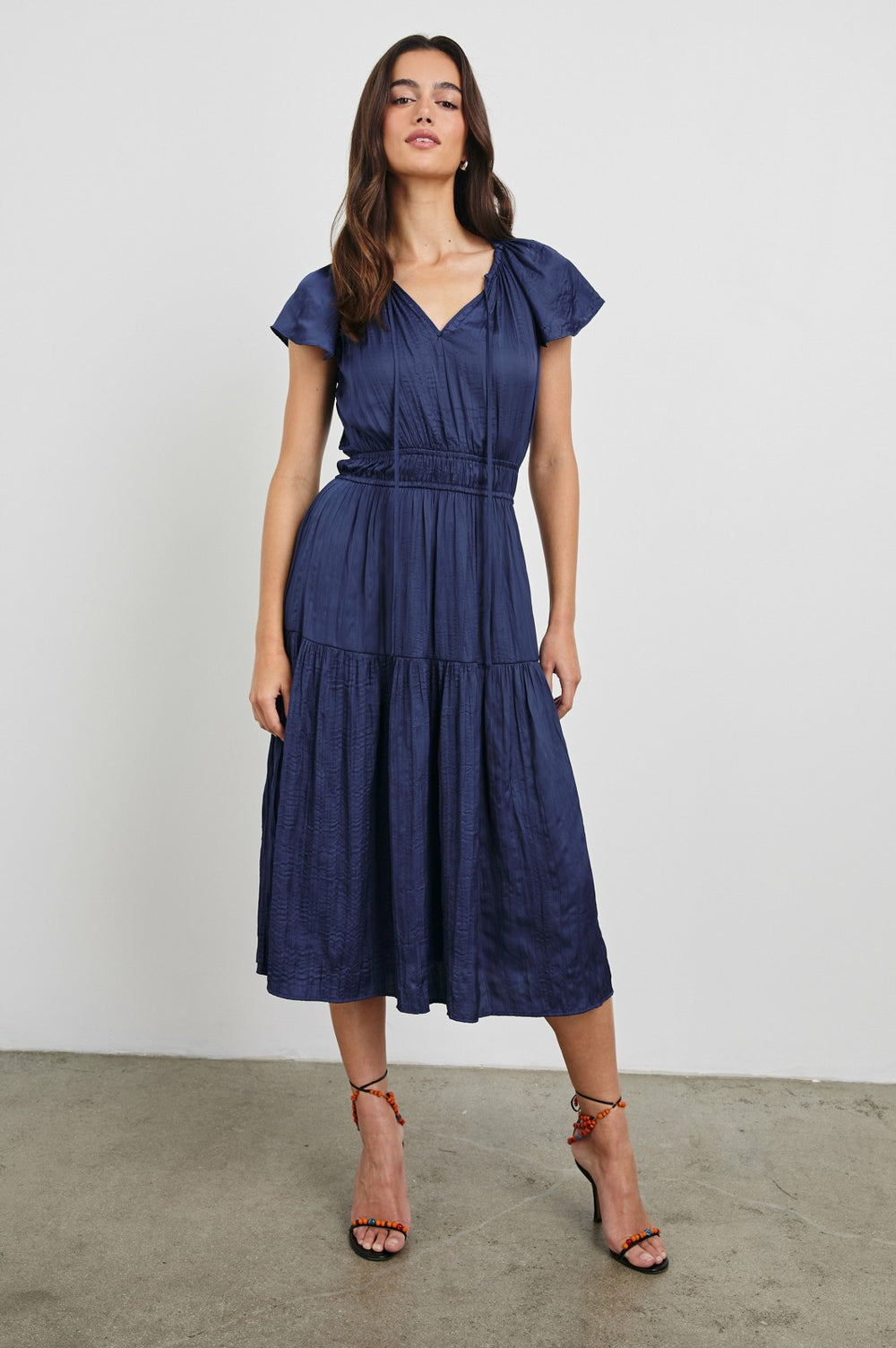 MIRIELLE DRESS - ADMIRAL BLUE| Rails online