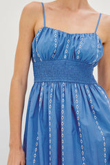 MURANO DRESS - FRENCH BLUE| Rails US