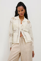 PATMOS SWEATER - IVORY| Rails discount