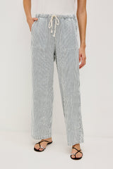 SANDERSON PANT - INDIGO RAILROAD STRIPE| Rails online