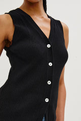 TATIA TOP - BLACK| Rails sale