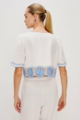VENICE TOP - WHITE| Rails outlet
