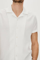 AMALFI SHIRT - WHITE SEERSUCKER| Rails discount