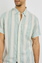 CARSON SHIRT - RIVIERA STRIPE| Rails for sale